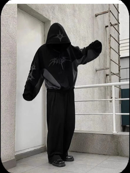 LSCN ARCHIVE - 530g "Obsidian" Boxy Hoodie