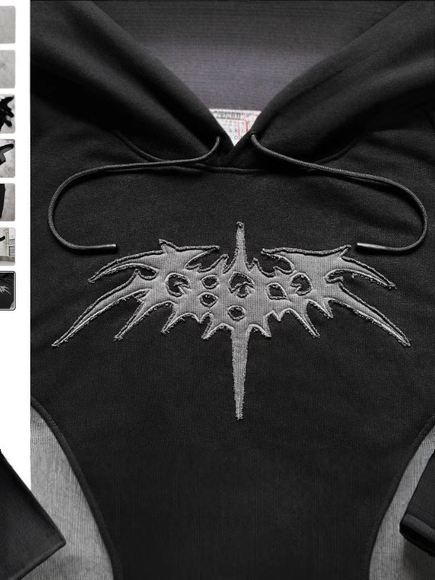 LSCN ARCHIVE - 530g "Obsidian" Boxy Hoodie