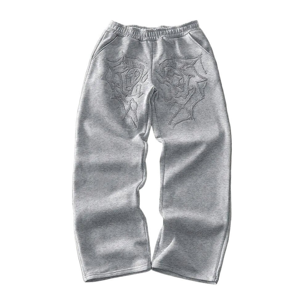 LSCN ARCHIVE - 440g "Spider Web" Graphic Sweatpants