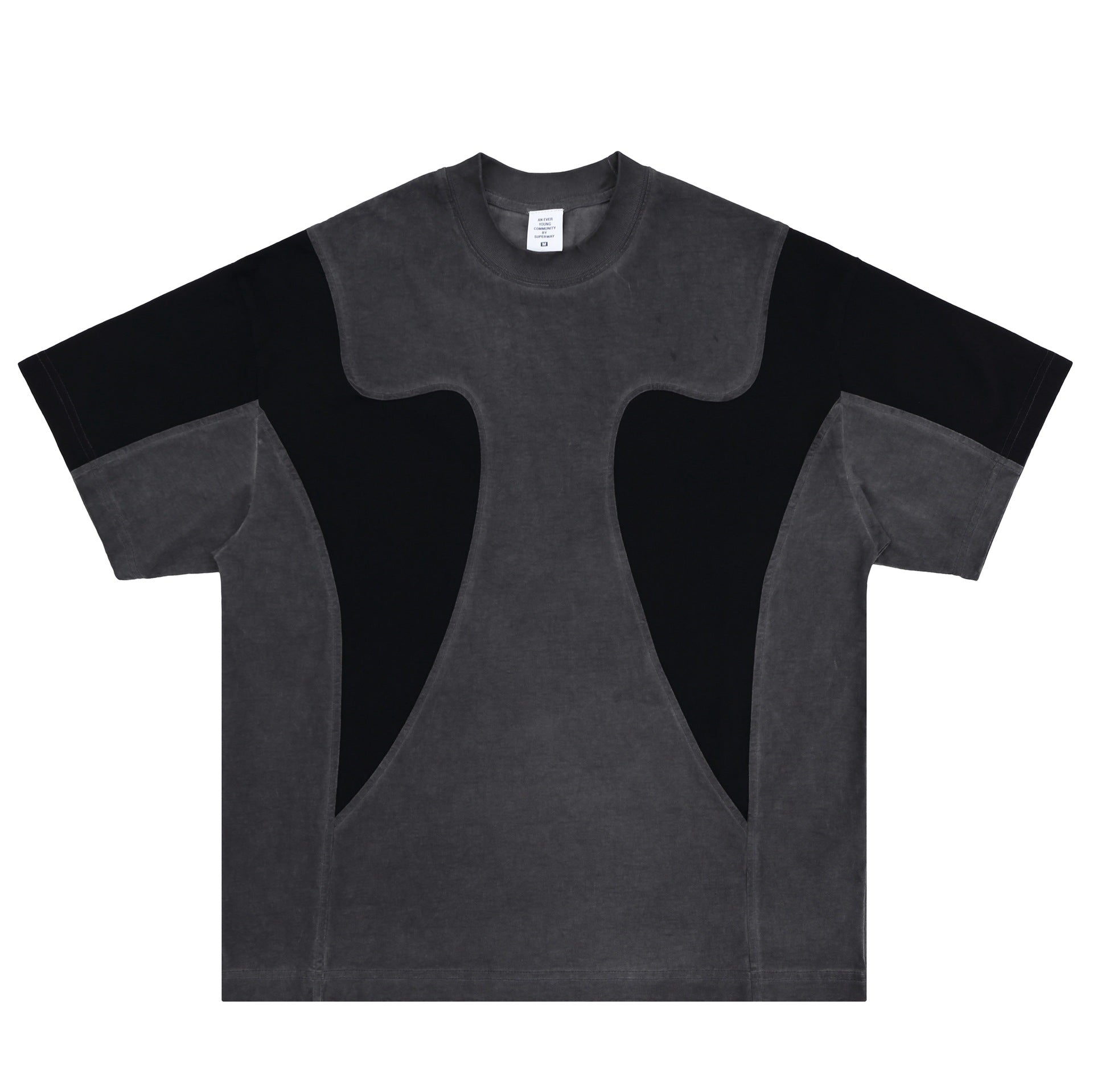 LSCN ARCHIVE — 320g "Obsidian Patch" Washed Tee