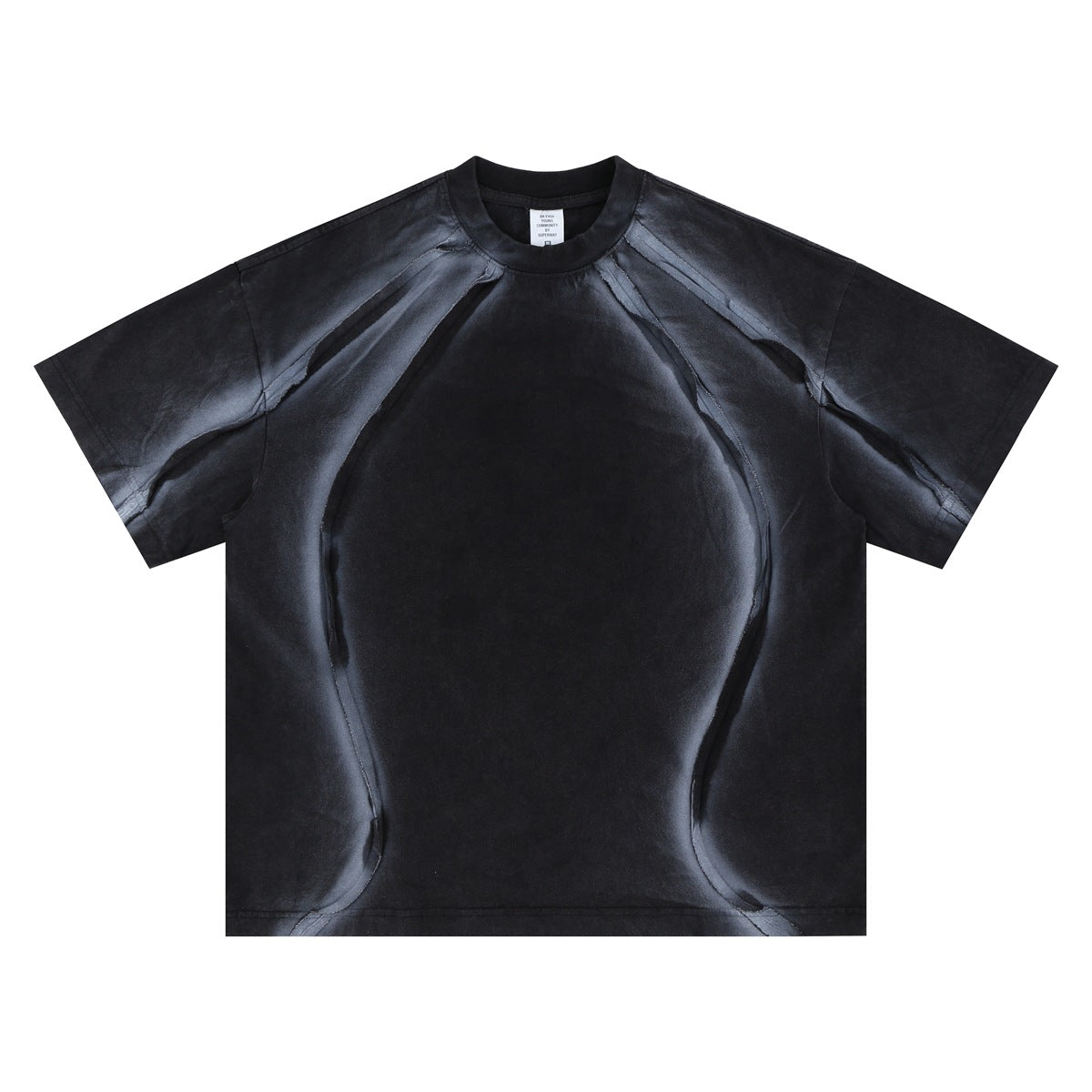 LSCN ARCHIVE — 380g "Cerebro" Acid Wash Tee