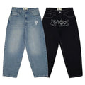 LSCN ARCHIVE — 460g "Script Graffiti" Baggy Jeans