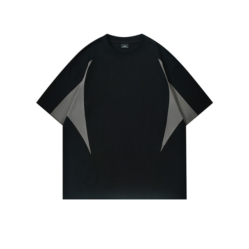 LSCN STUDIO - 260g "Contrast Panel" Technical Tee